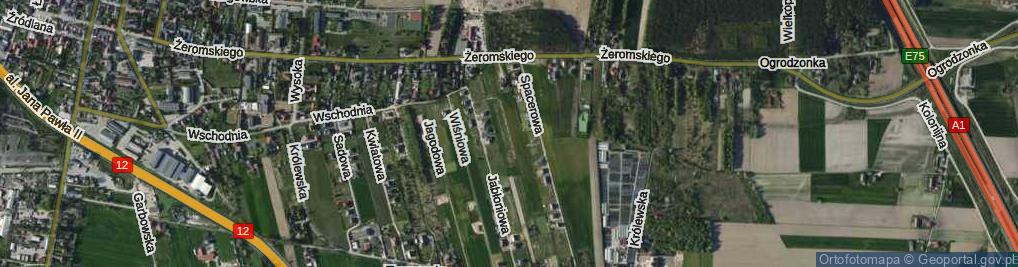 Zdjęcie satelitarne Morelowa ul.